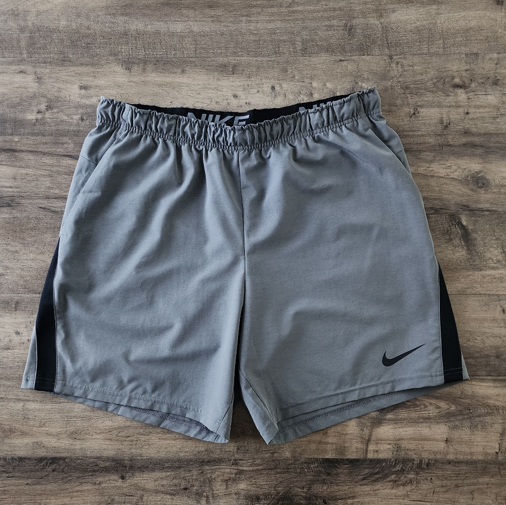 Nike Flex Plus Training Athletic Shorts Gray Men's XXL CJ1968-010